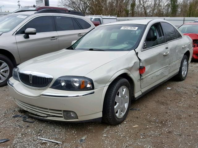 1LNHM86S74Y621821 - 2004 LINCOLN LS WHITE photo 2