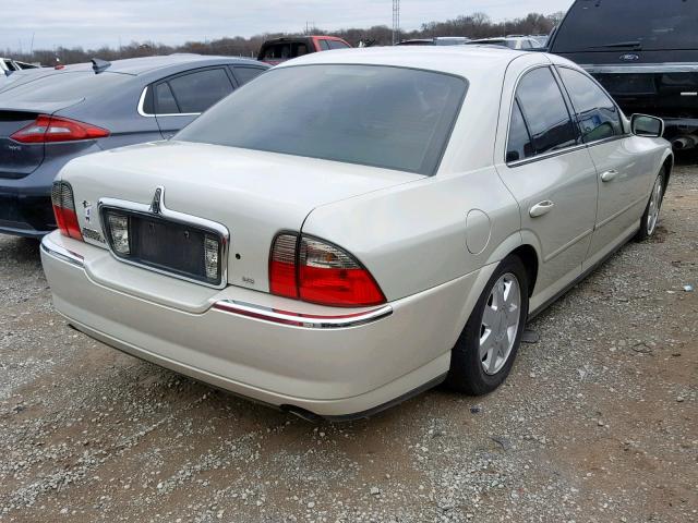 1LNHM86S74Y621821 - 2004 LINCOLN LS WHITE photo 4