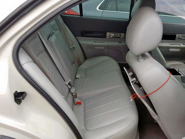 1LNHM86S74Y621821 - 2004 LINCOLN LS WHITE photo 6
