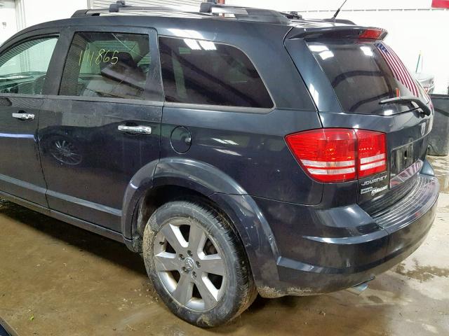 3D4GH67V39T139294 - 2009 DODGE JOURNEY R/ GRAY photo 10