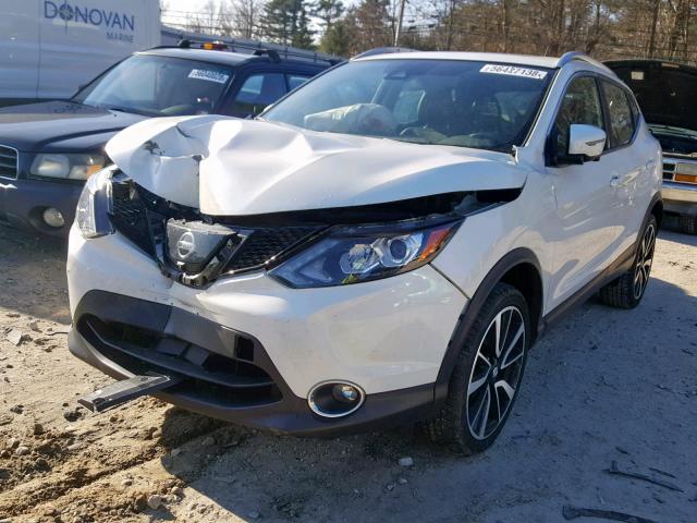 JN1BJ1CR8HW127161 - 2017 NISSAN ROGUE WHITE photo 2