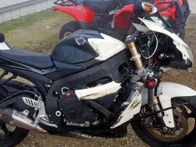 JS1GN7DA962105946 - 2006 SUZUKI GSX-R600 K BLACK photo 10