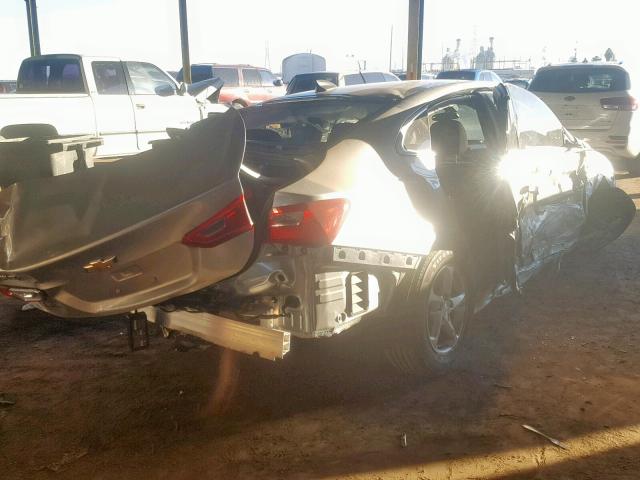 1G1ZB5ST1JF173927 - 2018 CHEVROLET MALIBU LS SILVER photo 4