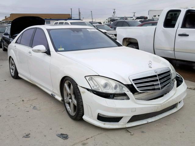 WDDNG71X37A011753 - 2007 MERCEDES-BENZ S 550 WHITE photo 1