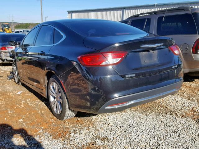 1C3CCCAB1GN151047 - 2016 CHRYSLER 200 LIMITE BLACK photo 3