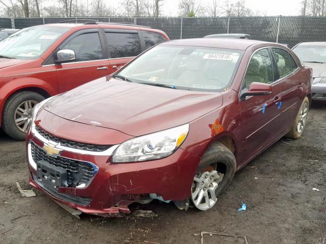 1G11C5SA2GF132840 - 2016 CHEVROLET MALIBU LIM 栗色 照片 2