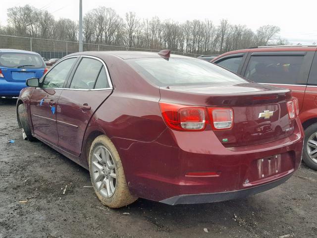 1G11C5SA2GF132840 - 2016 CHEVROLET MALIBU LIM MAROON photo 3