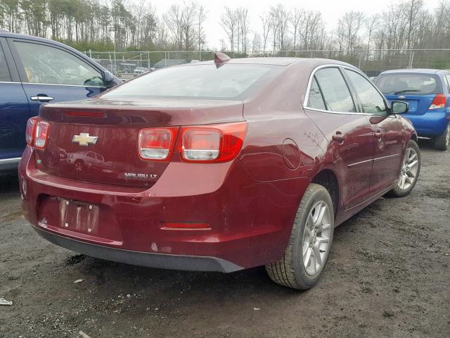 1G11C5SA2GF132840 - 2016 CHEVROLET MALIBU LIM 栗色 照片 4