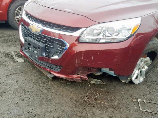 1G11C5SA2GF132840 - 2016 CHEVROLET MALIBU LIM 栗色 照片 9