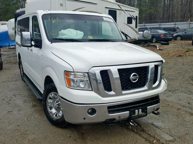 5BZAF0AA7DN201915 - 2013 NISSAN NV 3500 WHITE photo 1