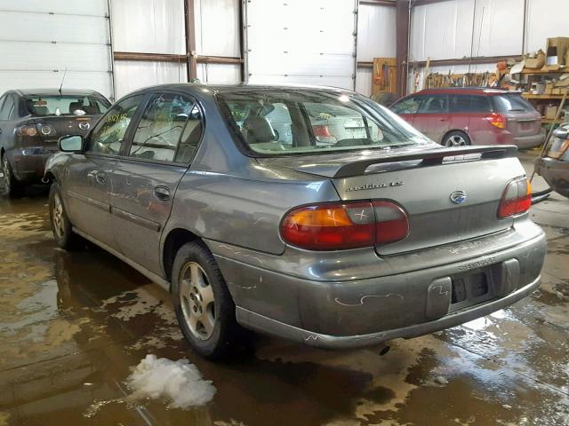 1G1NE52J03M597019 - 2003 CHEVROLET MALIBU LS SILVER photo 3