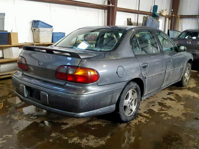 1G1NE52J03M597019 - 2003 CHEVROLET MALIBU LS SILVER photo 4