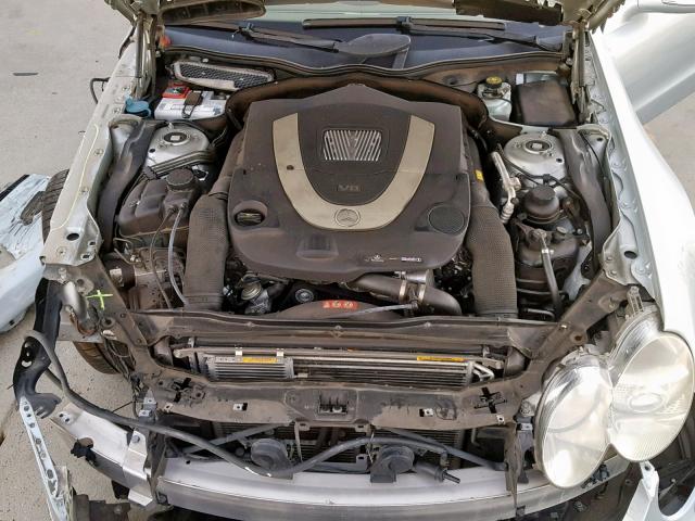 WDBSK71F58F140910 - 2008 MERCEDES-BENZ SL 550 SILVER photo 7