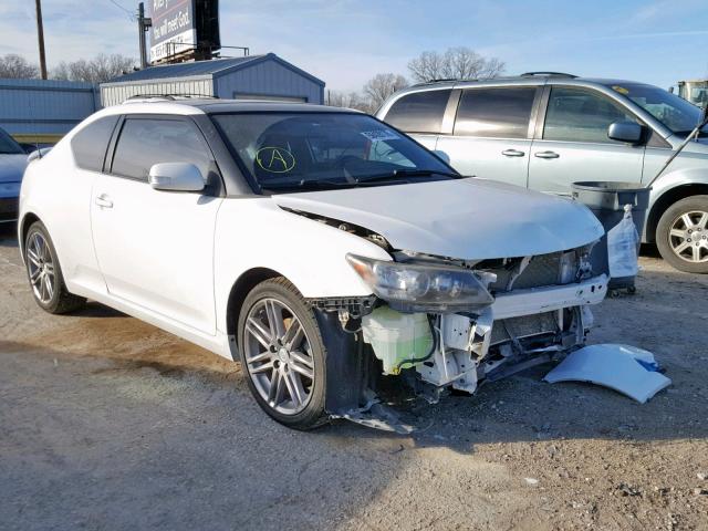 JTKJF5C77C3035204 - 2012 TOYOTA SCION TC თეთრი ფოტო 1