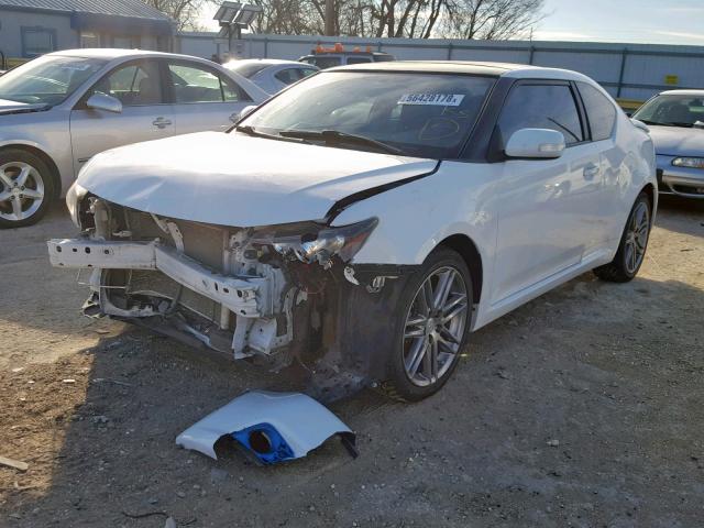 JTKJF5C77C3035204 - 2012 TOYOTA SCION TC თეთრი ფოტო 2