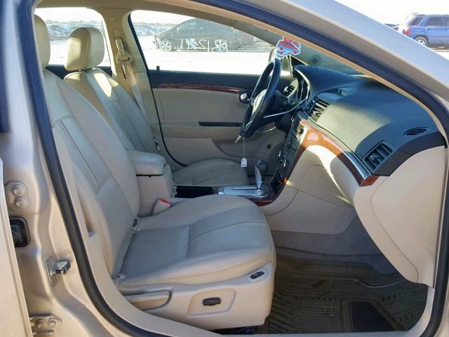 1G8ZV57B69F192722 - 2009 SATURN AURA XR TAN photo 5