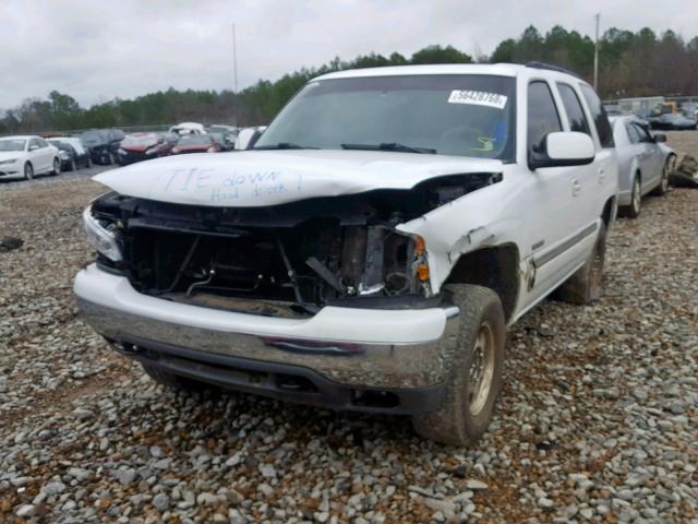 1GKEK13T63R260824 - 2003 GMC YUKON WHITE photo 2