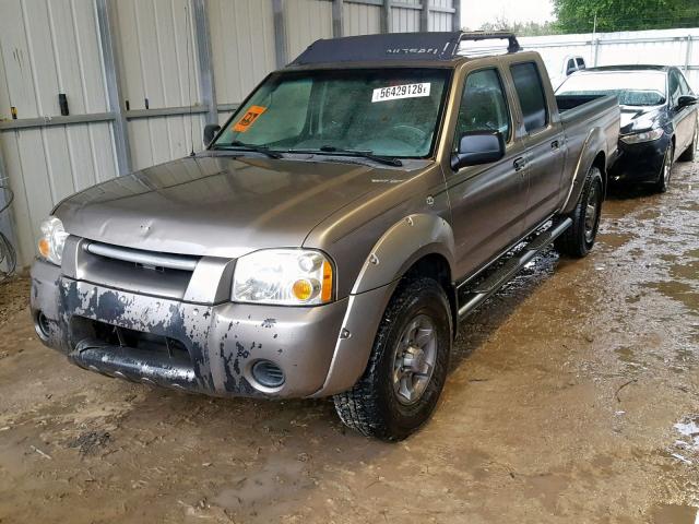 1N6ED29Y44C467440 - 2004 NISSAN FRONTIER C TAN photo 2