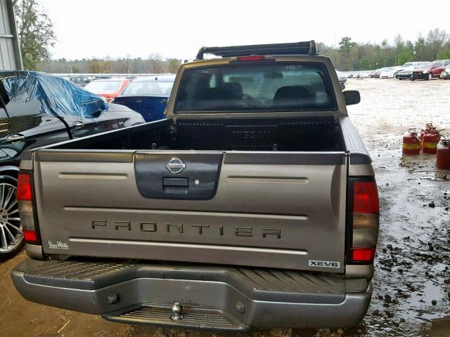 1N6ED29Y44C467440 - 2004 NISSAN FRONTIER C TAN photo 9