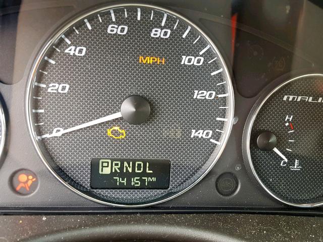 1G1ZT61836F283210 - 2006 CHEVROLET MALIBU MAX 金色 照片 8