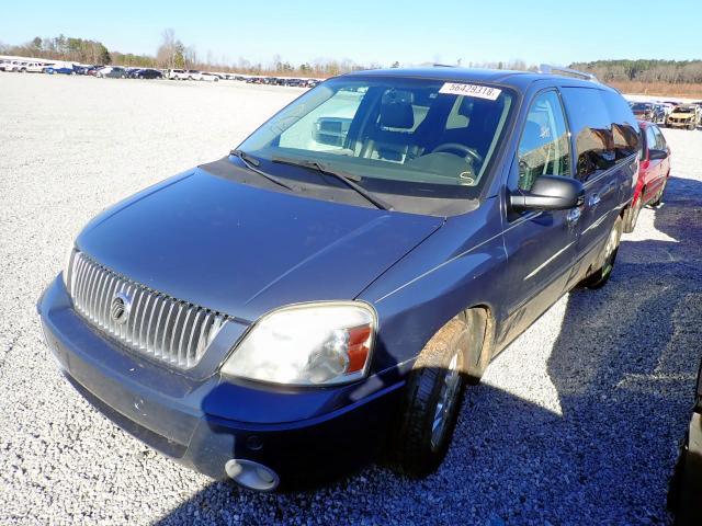 2MRDA22216BJ03201 - 2006 MERCURY MONTEREY L BLUE photo 2