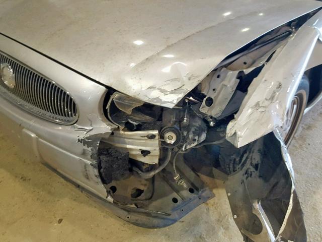 1G4HP54K324136217 - 2002 BUICK LESABRE CU SILVER photo 9