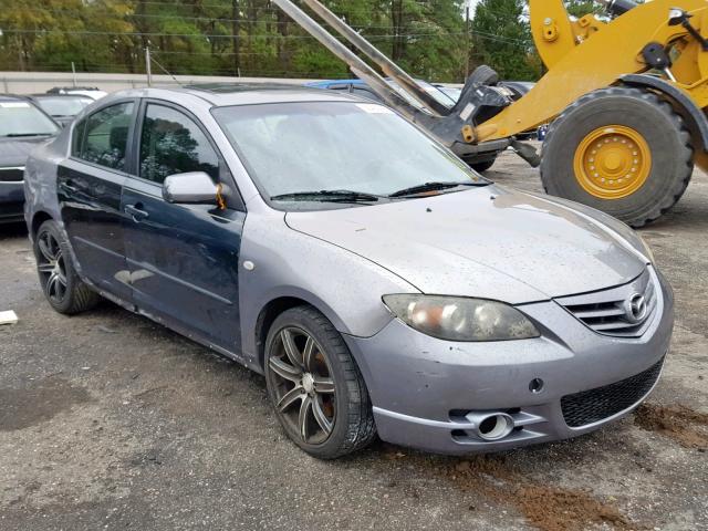 JM1BK323061457132 - 2006 MAZDA 3 S GRAY photo 1