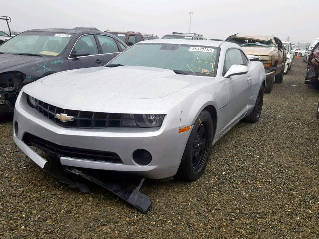 2G1FA1E31C9201666 - 2012 CHEVROLET CAMARO LS GRAY photo 2