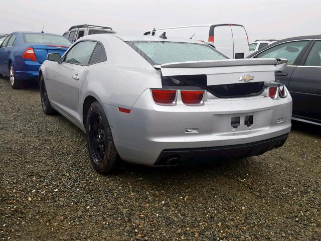 2G1FA1E31C9201666 - 2012 CHEVROLET CAMARO LS GRAY photo 3