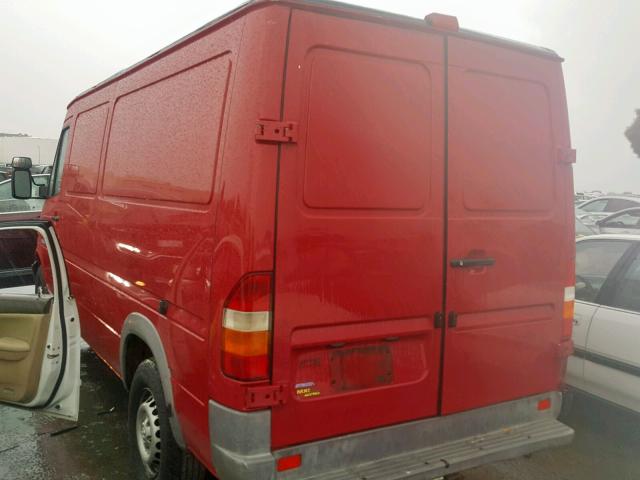 WD0PD644965934048 - 2006 DODGE SPRINTER 2 RED photo 3