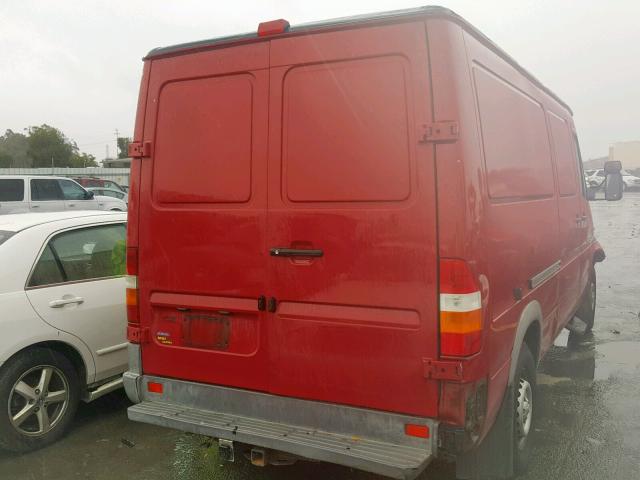 WD0PD644965934048 - 2006 DODGE SPRINTER 2 RED photo 4