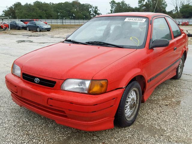 JT2AC52L4V0262524 - 1997 TOYOTA TERCEL CE RED photo 2