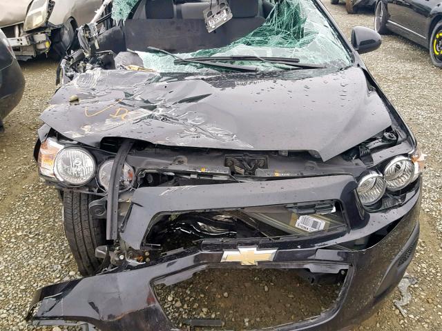 1G1JA5SH3F4176925 - 2015 CHEVROLET SONIC LS 黑色 照片 7