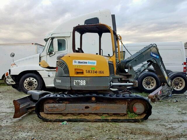 VCE0EC88V00015925 - 2012 VOLVO EXCAVATOR YELLOW photo 9