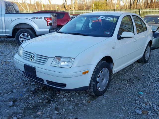 3VWRK69M32M119510 - 2002 VOLKSWAGEN JETTA GL WHITE photo 2