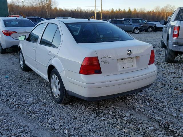 3VWRK69M32M119510 - 2002 VOLKSWAGEN JETTA GL WHITE photo 3