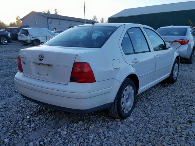 3VWRK69M32M119510 - 2002 VOLKSWAGEN JETTA GL WHITE photo 4