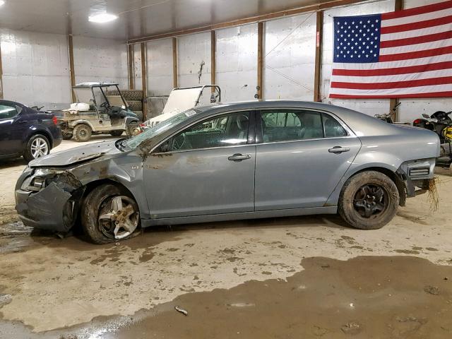 1G1ZG57B984294471 - 2008 CHEVROLET MALIBU LS Сұр фото 10