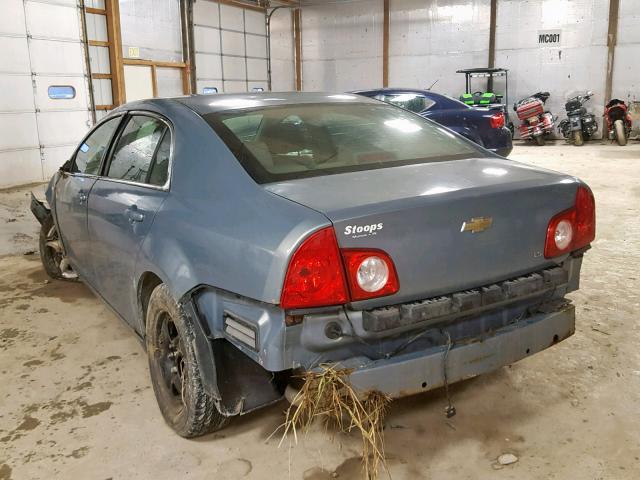 1G1ZG57B984294471 - 2008 CHEVROLET MALIBU LS Сұр фото 3