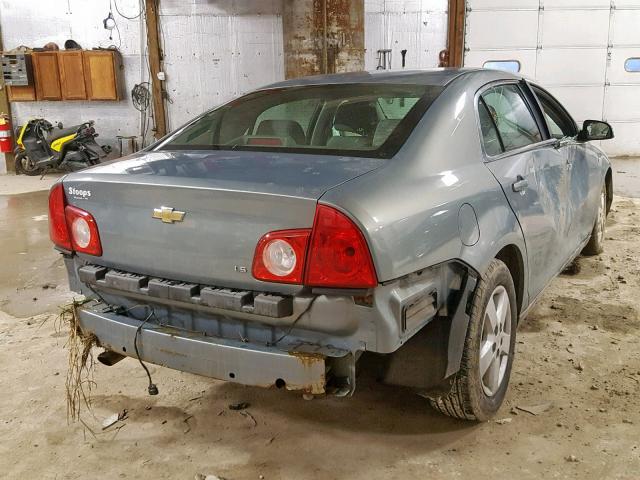 1G1ZG57B984294471 - 2008 CHEVROLET MALIBU LS Сұр фото 4