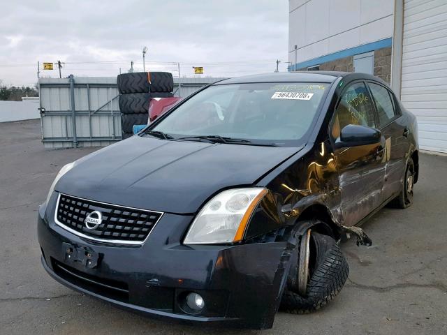 3N1AB61E89L655179 - 2009 NISSAN SENTRA 2.0 BLACK photo 2