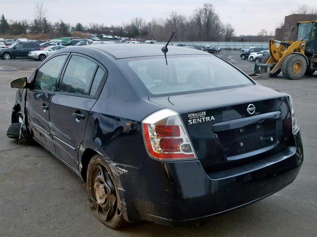 3N1AB61E89L655179 - 2009 NISSAN SENTRA 2.0 BLACK photo 3