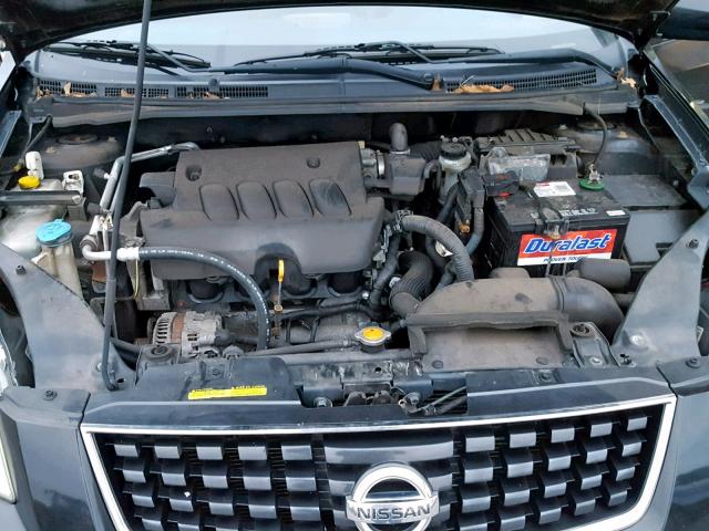 3N1AB61E89L655179 - 2009 NISSAN SENTRA 2.0 BLACK photo 7