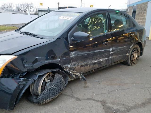 3N1AB61E89L655179 - 2009 NISSAN SENTRA 2.0 BLACK photo 9