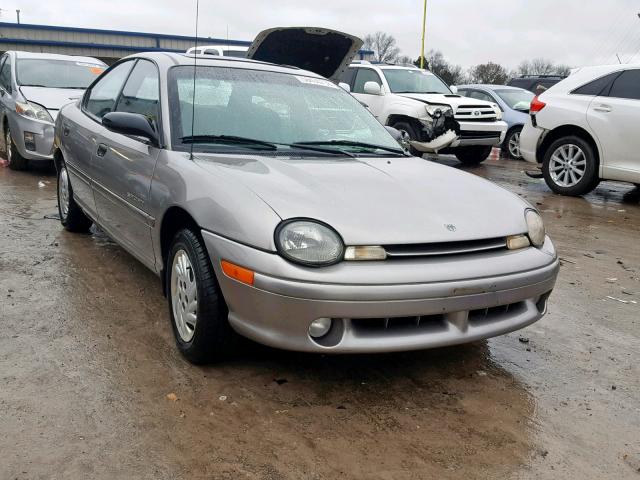 1B3ES47Y5XD163556 - 1999 DODGE NEON HIGHL SILVER photo 1