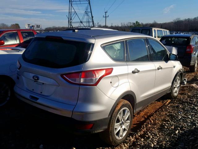 1FMCU0F77GUB43287 - 2016 FORD ESCAPE S SILVER photo 4