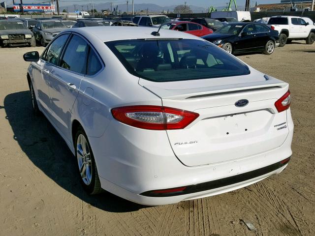 3FA6P0RU4FR137128 - 2015 FORD FUSION TIT WHITE photo 3