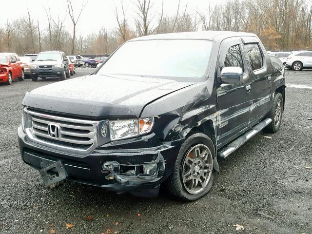 5FPYK1F5XDB004206 - 2013 HONDA RIDGELINE BLACK photo 2