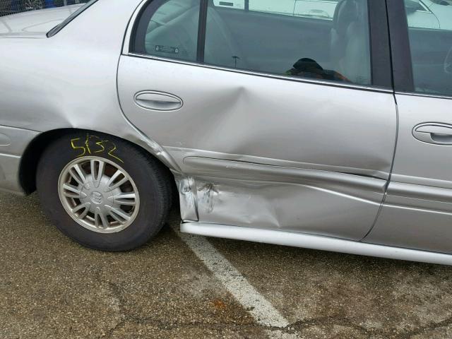 1G4HP54K02U288679 - 2002 BUICK LESABRE CU SILVER photo 10