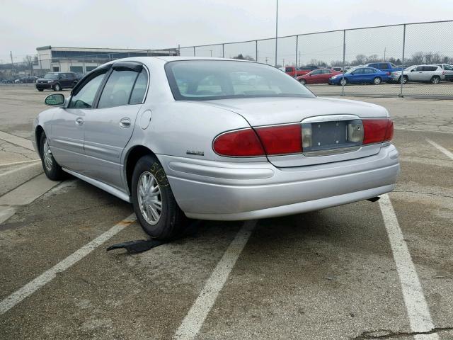 1G4HP54K02U288679 - 2002 BUICK LESABRE CU SILVER photo 3